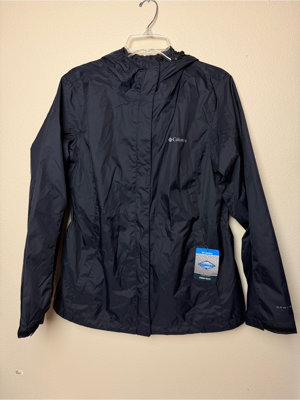 Columbia Omni-Tech Waterproof Breathable Jacket NWT - Size L